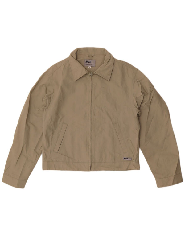 Jaqueta bomber masculina Rifle UK 40 grande poliamida verde