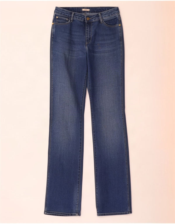 Wrangler feminino TIna Bootcut jeans W30 L34 azul algodão