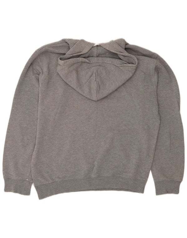 Suéter Carhartt masculino com capuz gráfico grande cinza