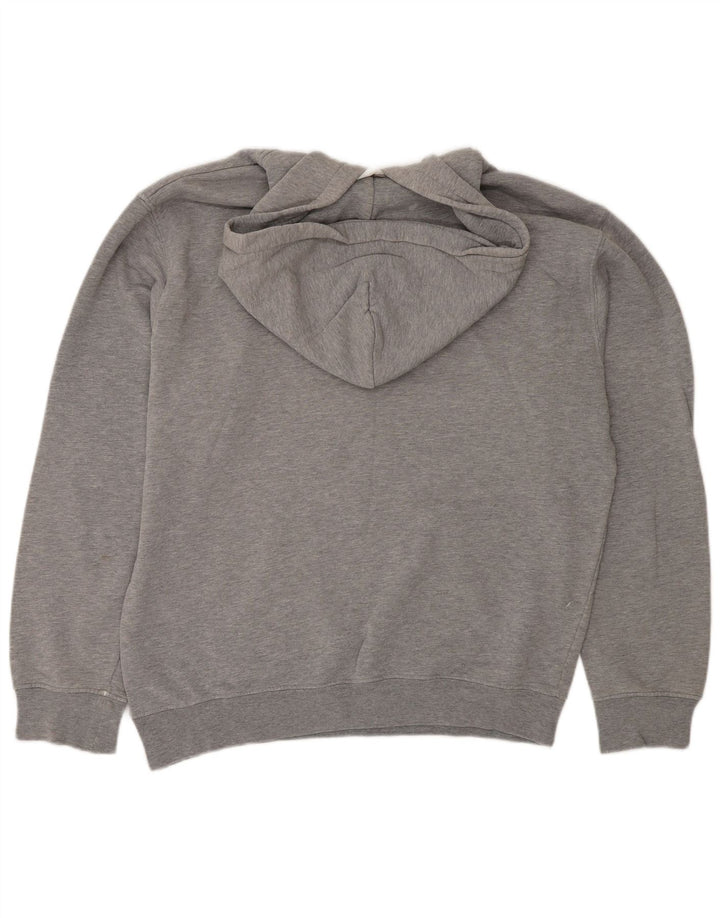 Suéter Carhartt masculino com capuz gráfico grande cinza