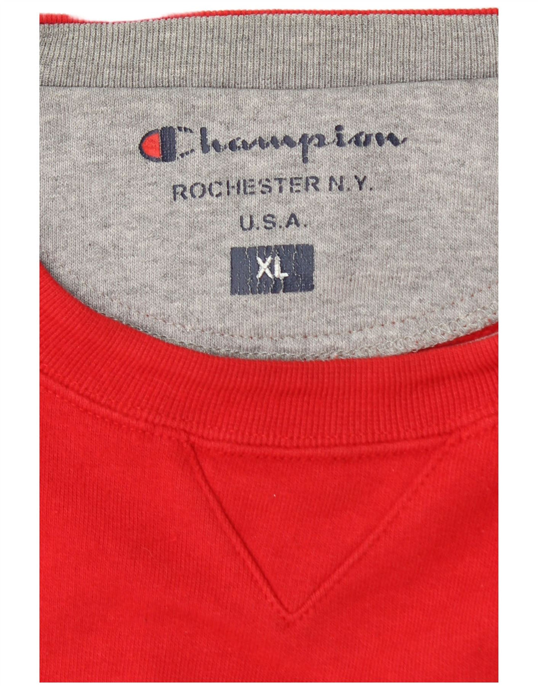 CHAMPION Suéter gráfico masculino XL vermelho