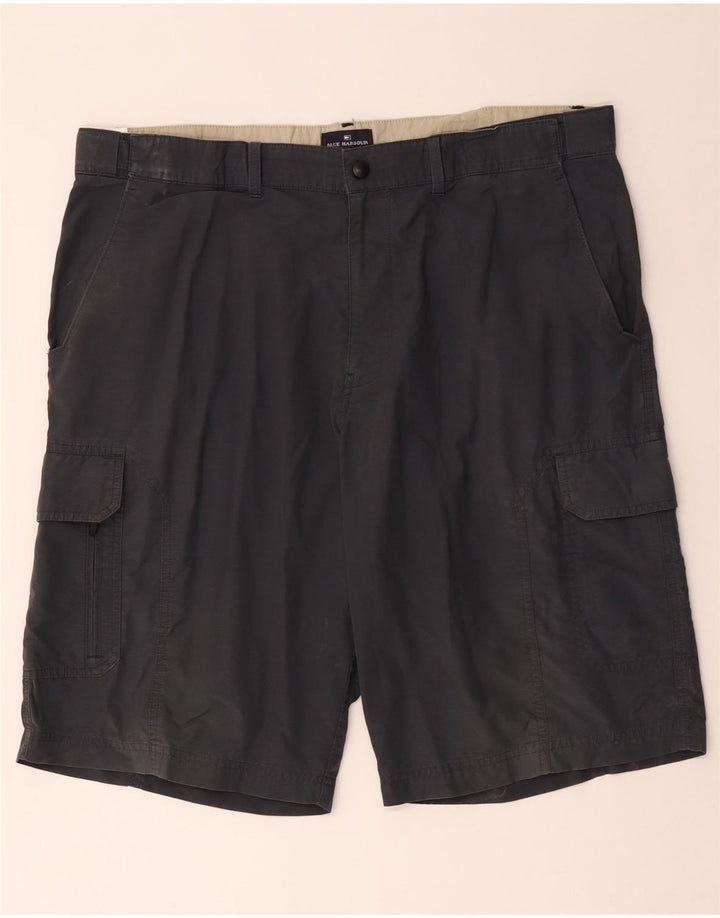 Shorts cargo masculino Marks & Spencer Blue Harbor W38 XL azul marinho algodão