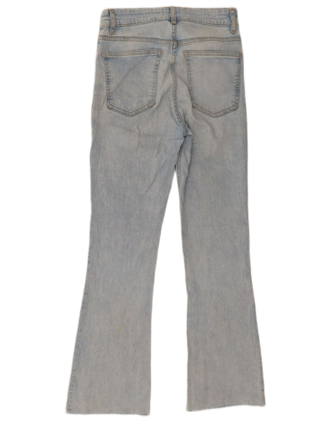 Zara Jeans feminino queimado EU 38 pequeno W28 L27 azul