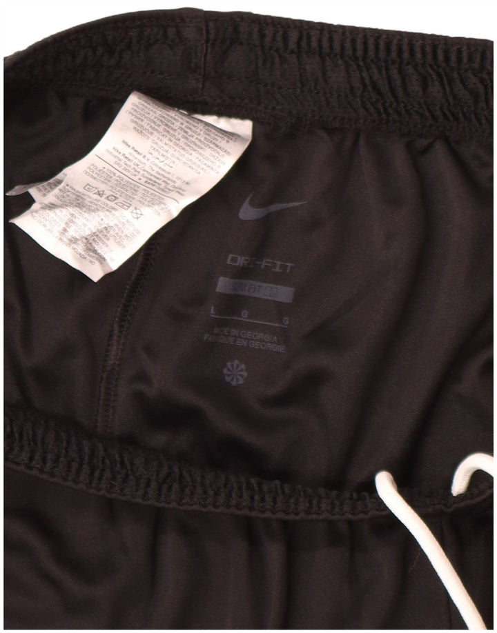 Nike Mens Dri Fit Slim Sport Shorts Grande Poliéster Preto