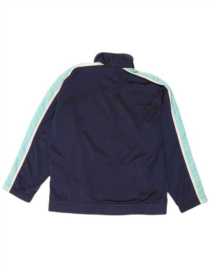 Sergio Tacchini Mens Treino Top Jacket IT 48 Médio Azul Marinho
