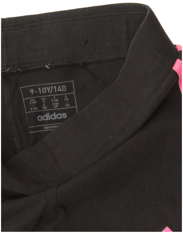Leggings Adidas Meninas 9-10 Anos Pretas