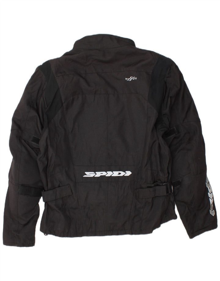 Jaqueta masculina Spidi Graphic Moto Racer UK 40 grande preta