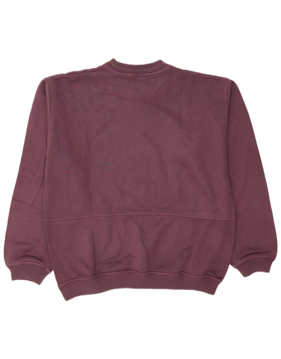 Moletom gráfico masculino vintage Jumper XL algodão marrom