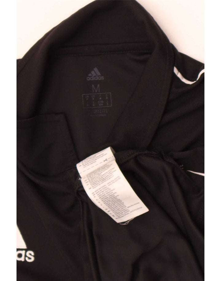 Adidas Mens Climalite Polo Shirt Médio Preto Poliéster