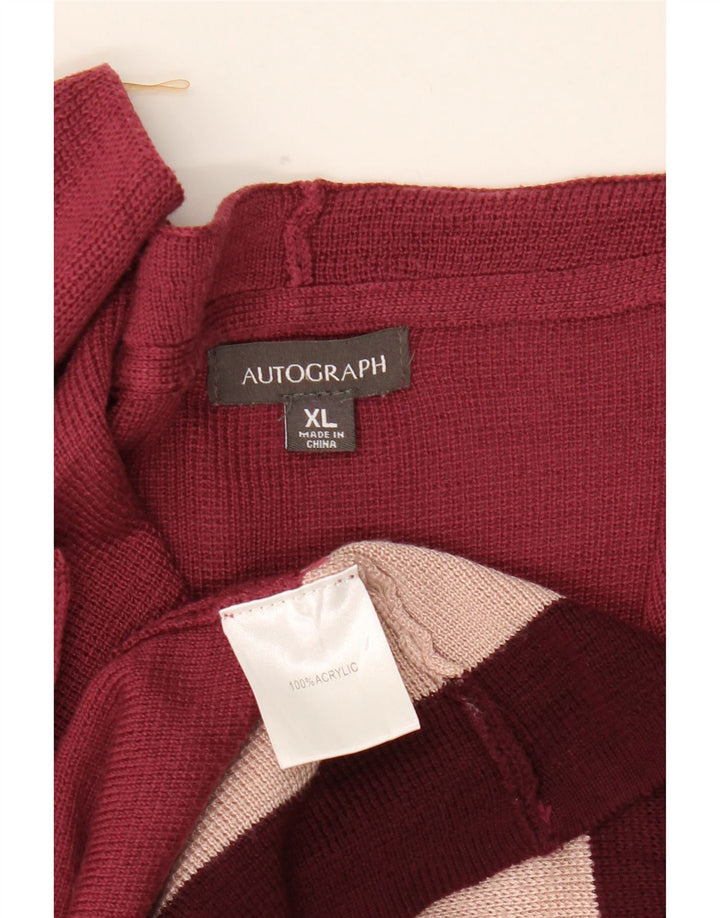 Suéter cardigã feminino Longline Marks & Spencer Reino Unido 18 XL multicolorido