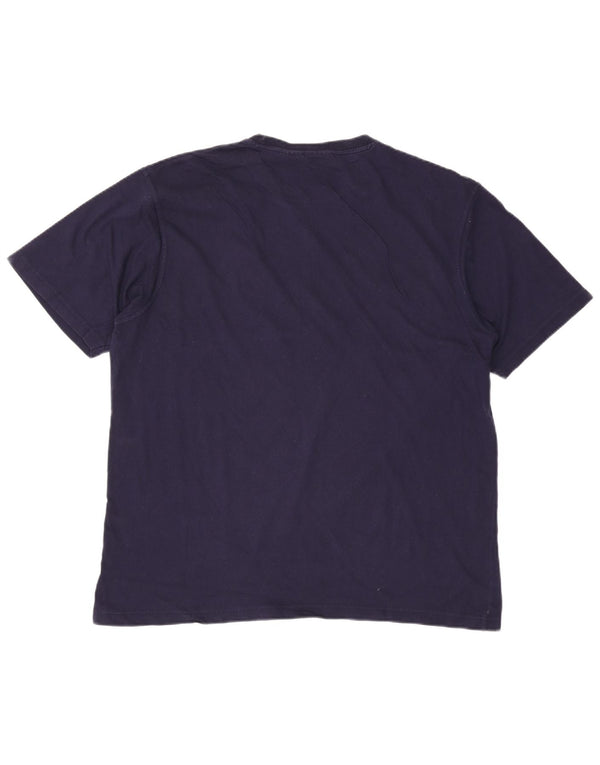 Camiseta masculina Fila Graphic Top 2XL algodão azul marinho