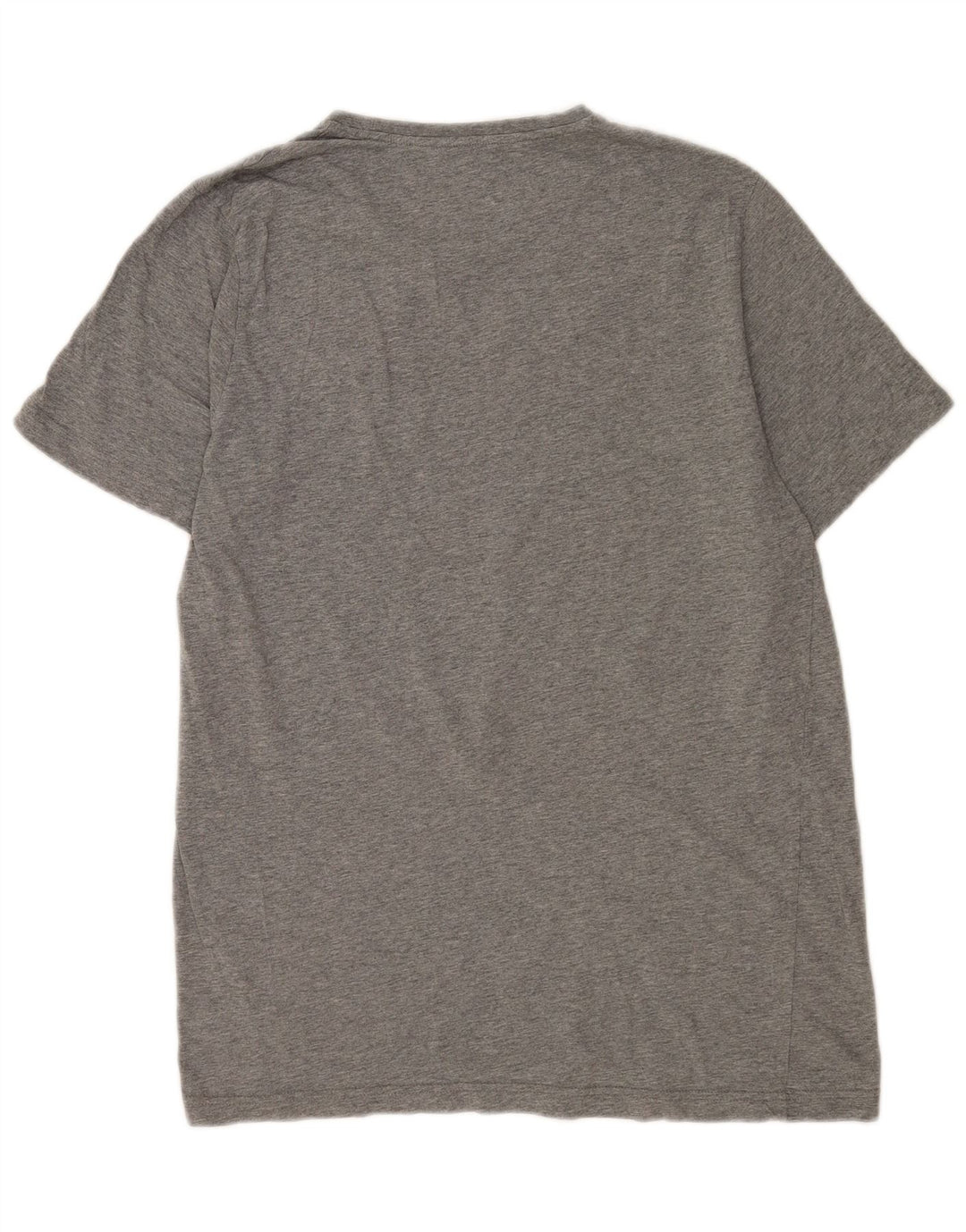 Puma Mens Graphic T-Shirt Top Grande Cinza Salpicado
