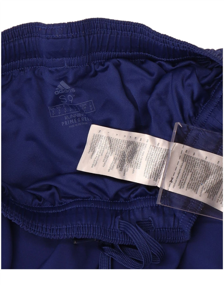 Shorts esportivos masculinos Adidas Primegreen pequenos poliéster azul marinho