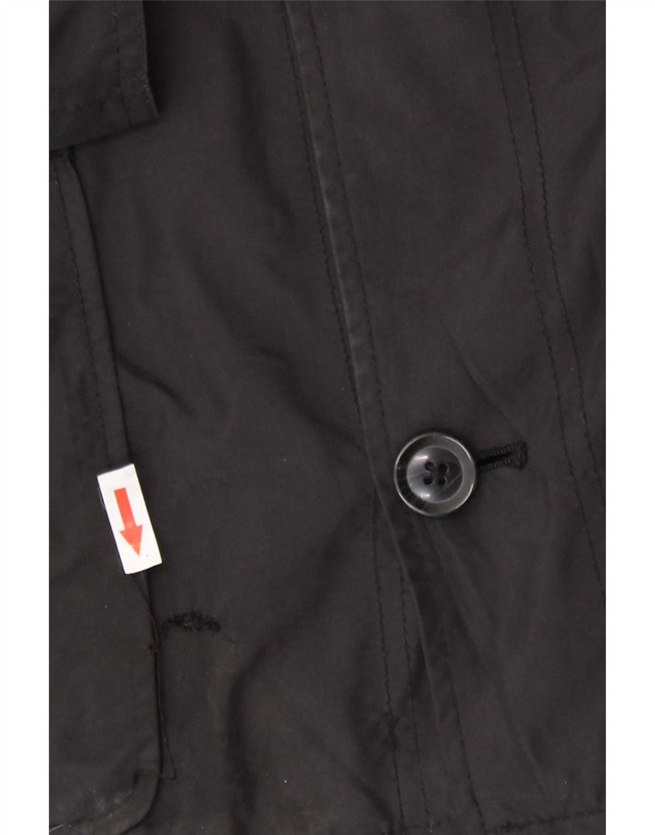 Jaqueta utilitária masculina Tommy Hilfiger IT 54 XL poliéster preto