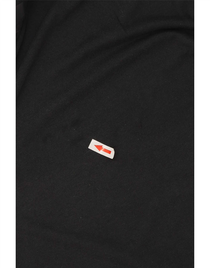 Camiseta gráfica masculina Under Armour Top médio preto