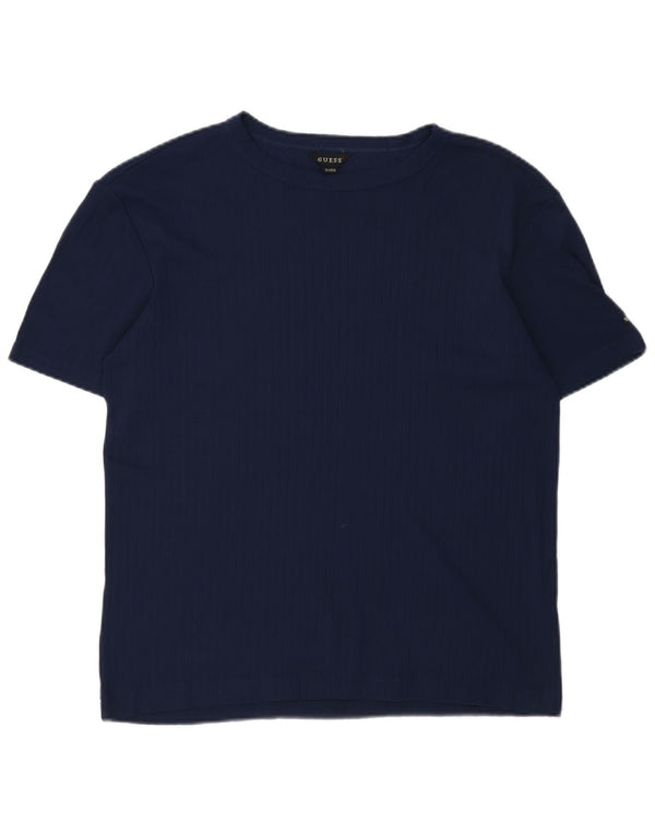 Camiseta feminina Guess UK 18 XL azul marinho