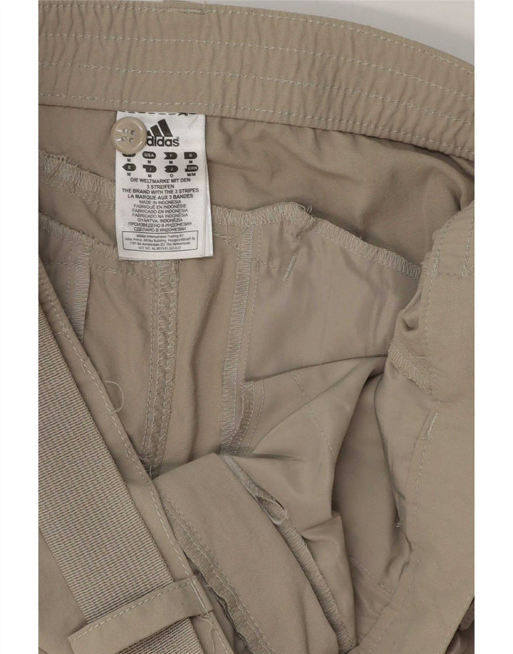 Calça Chino Adidas Masculina Graphic Straight Médio W32 L32 Cinza Poliéster