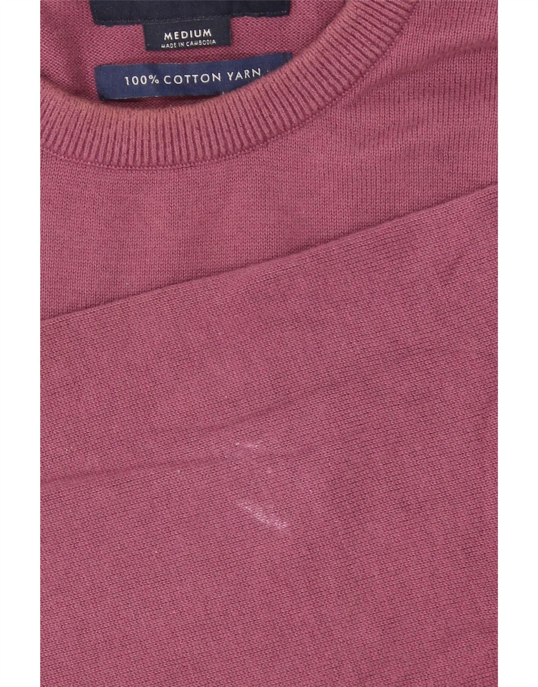 Suéter masculino Joules com gola redonda e algodão roxo médio