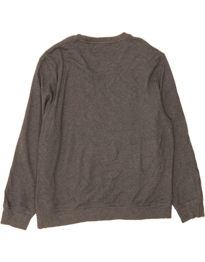 IZOD Mens Sweatshirt Jumper 2XL Grey Polyester Vintage Izod and Second-Hand Izod from Messina Hembry 