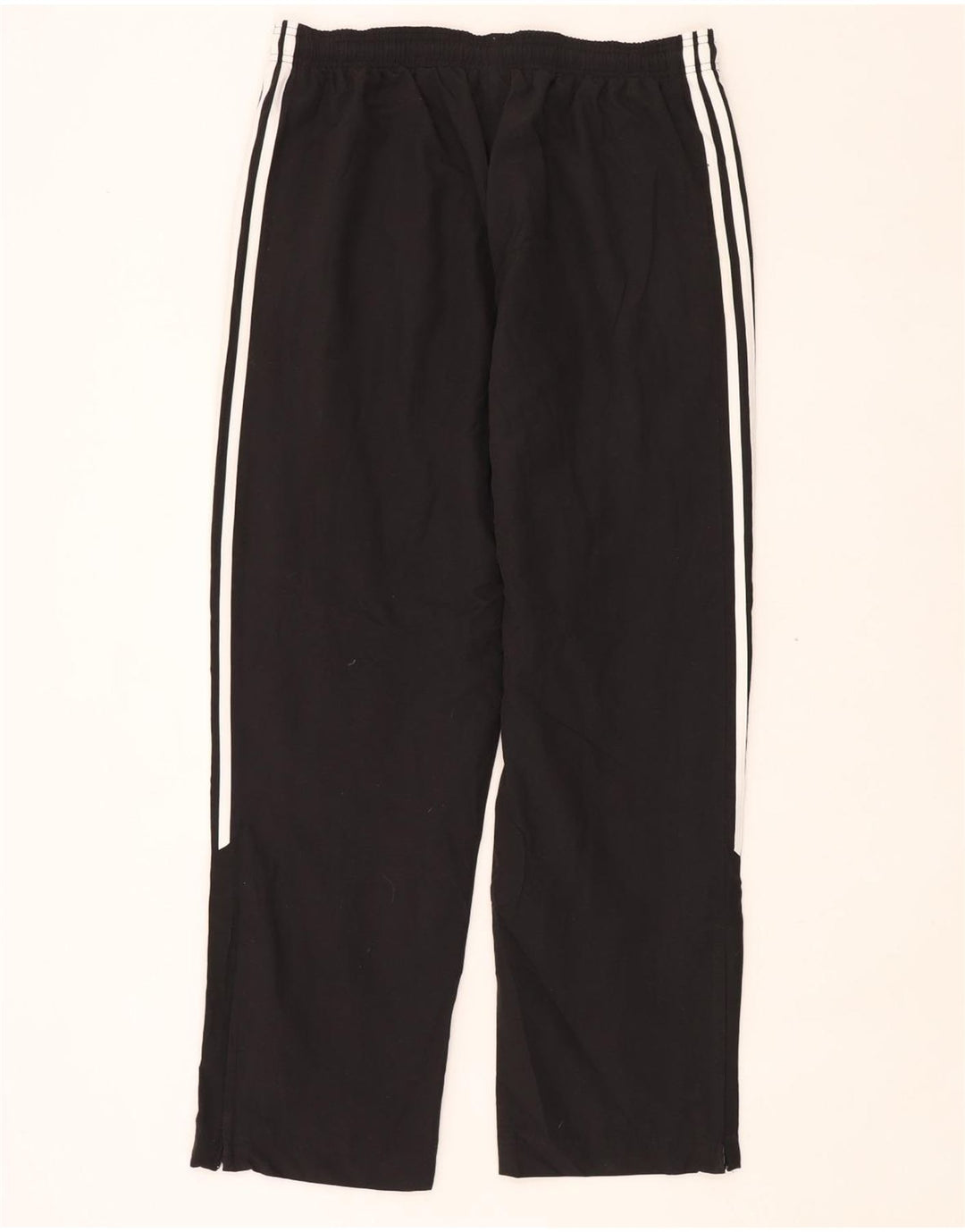Calça de treino feminina Adidas UK 16 grande poliéster preto