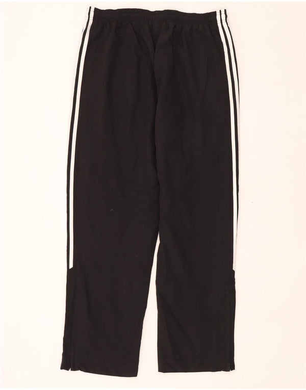 Calça de treino feminina Adidas UK 16 grande poliéster preto