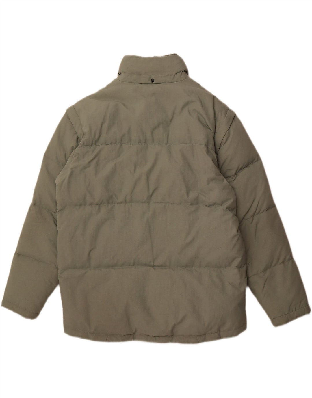 Jaqueta acolchoada masculina FILA UK 40 grande poliamida verde