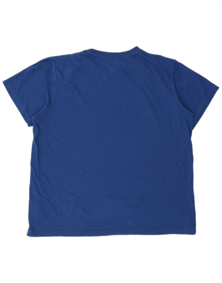 Camiseta masculina TIMBERLAND Regular Fit Graphic 2XL algodão azul