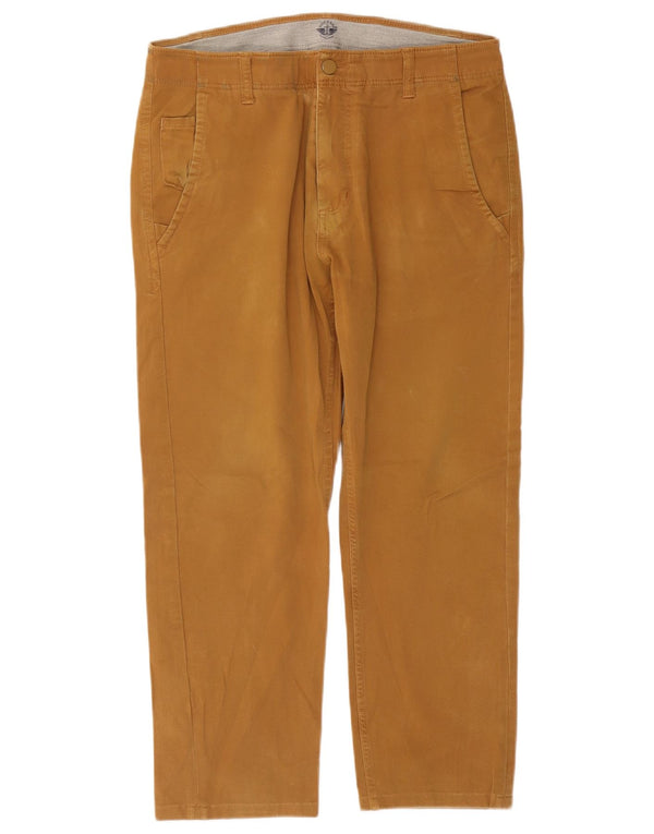 Calça Dockers Mens Flex Straight Chino W32 L26 Algodão Bege