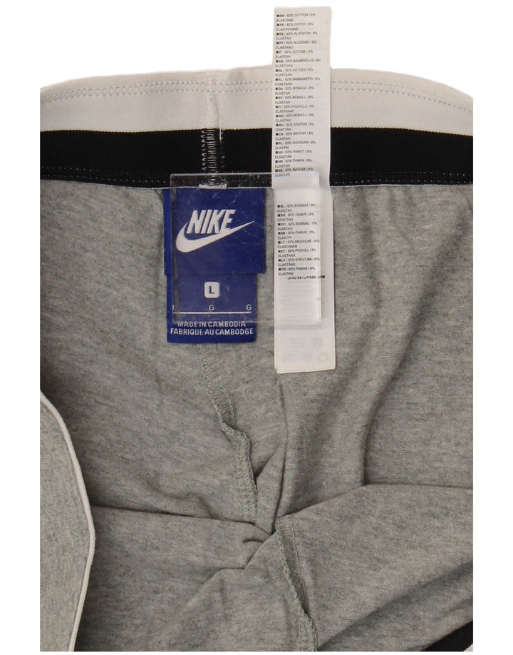 Leggings femininas Nike Graphic UK 16 grande algodão cinza