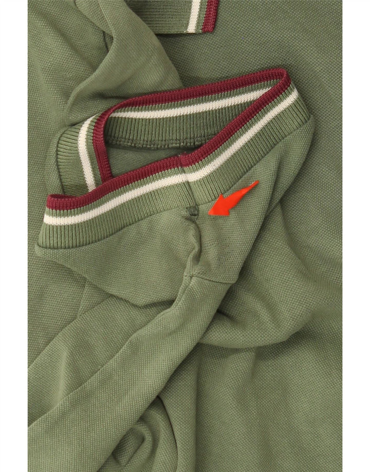 Camisa pólo masculina FRED PERRY grande verde