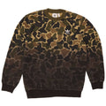 Adidas Mens Moletom Jumper Pequeno Cáqui Camuflagem Algodão