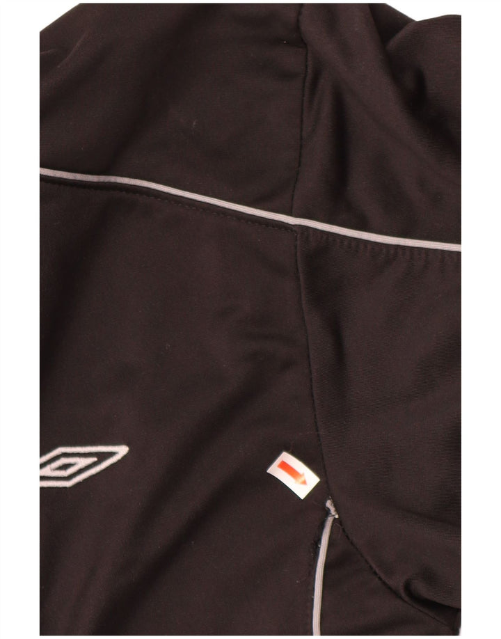 UMBRO Boys Tracksuit Top Jacket 12-13 Anos XL Preto Poliéster