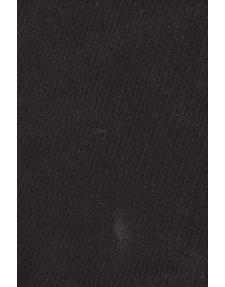 Alpha Industries Suéter gráfico masculino de algodão preto médio