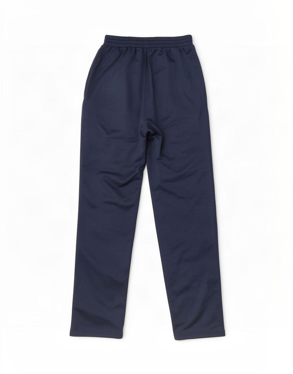 Calça de treino feminina Asics UK 12 poliéster azul marinho médio
