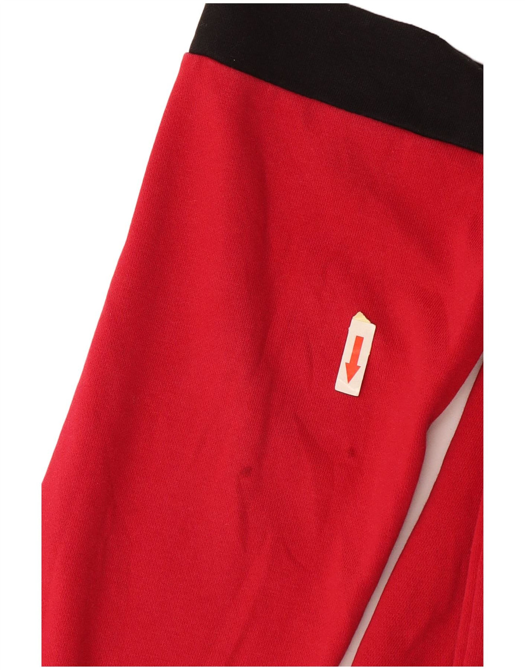 Fila moletom gráfico masculino jumper grande algodão colorblock vermelho
