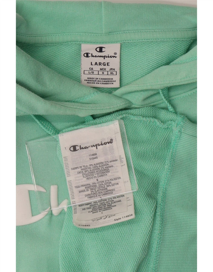 Suéter gráfico feminino com capuz UK 16 grande