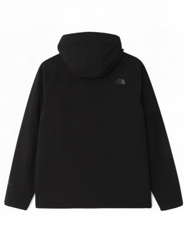 Jaqueta corta-vento masculina com capuz The North Face Reino Unido 40 grande poliéster preto