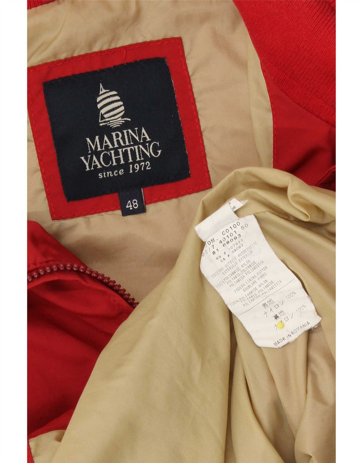 Colete masculino Marina Yachting IT 48 médio vermelho poliamida