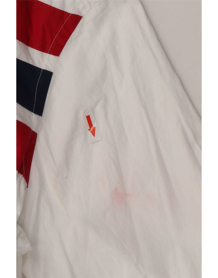 Camisa masculina Harmont & Blaine grande algodão colorido branco