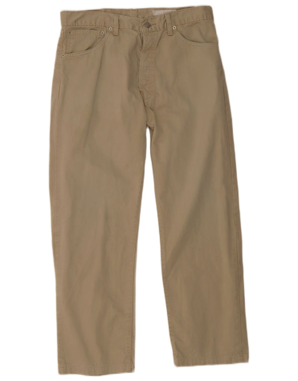 Calça Levi's Masculina 551 Reta Casual W36 L28 Algodão Bege
