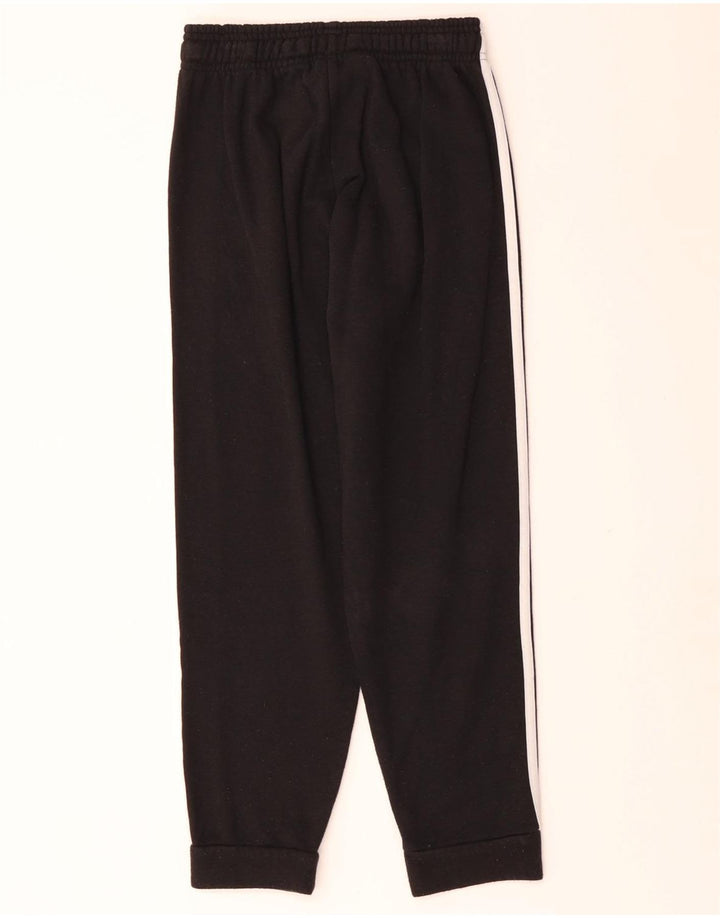ADIDAS Meninos Calças de Treino Joggers 11-12 Anos Algodão Preto