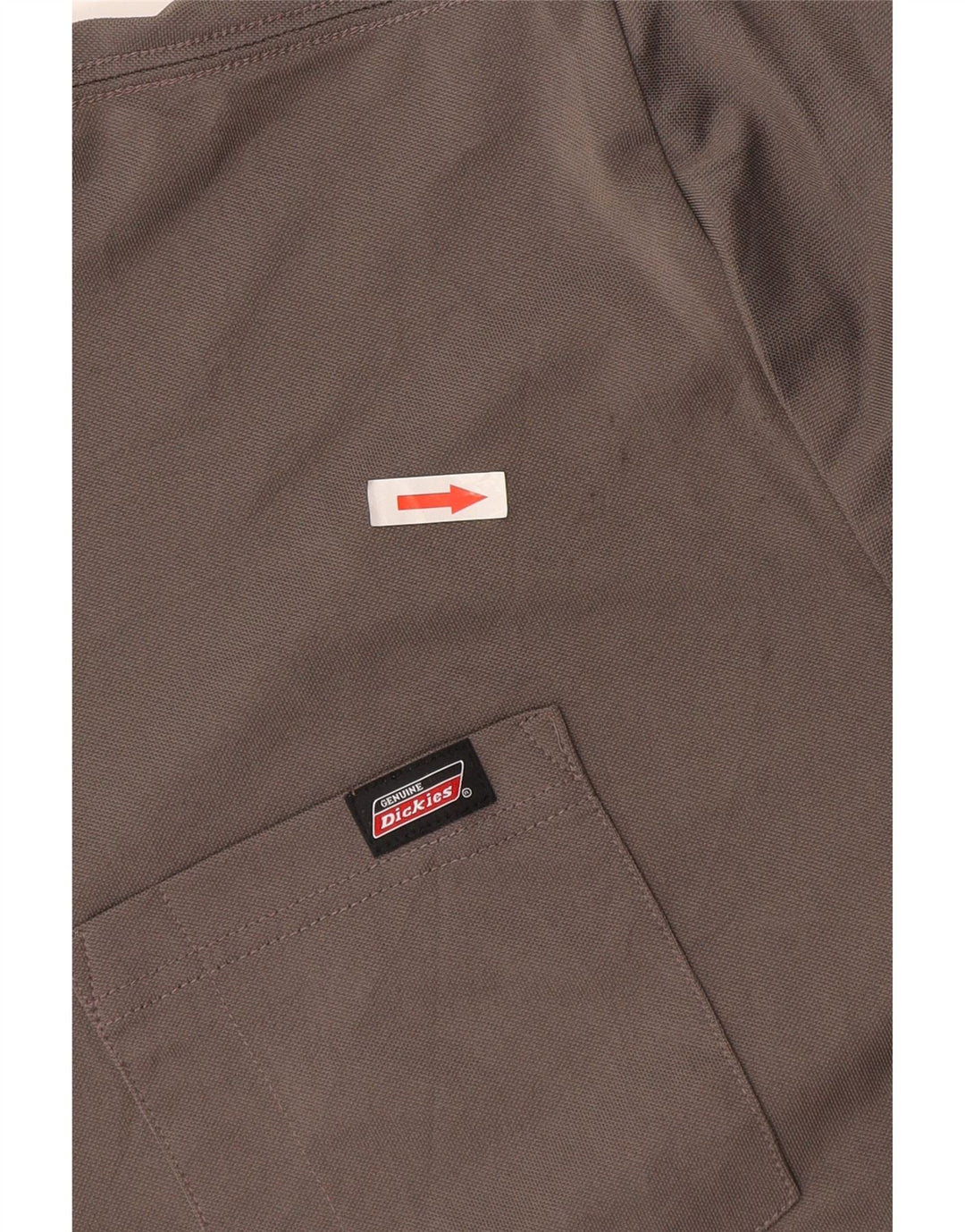 Dickies Mens Top Manga Longa XL Cinza Poliéster