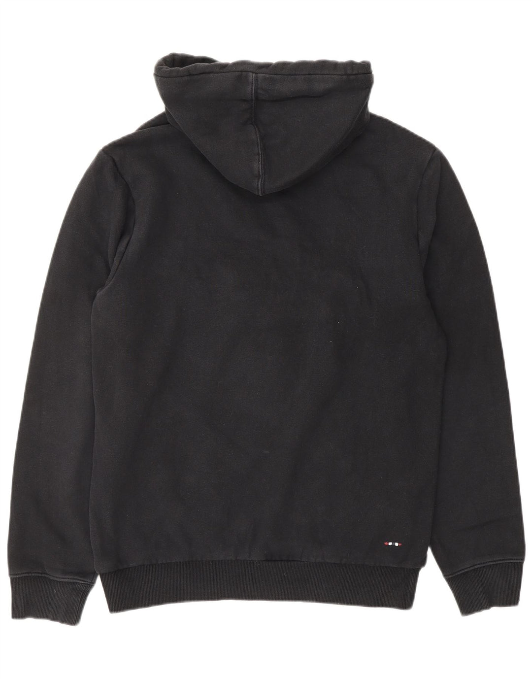 Suéter com capuz gráfico geográfico masculino NAPAPIJRI pequeno preto