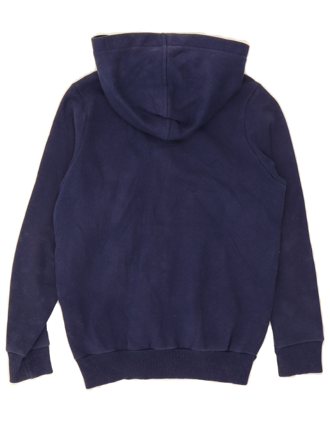 UMBRO Boys Zip Hoodie Sweater 7-8 Years Navy Blue Cotton Vintage Umbro and Second-Hand Umbro from Messina Hembry 