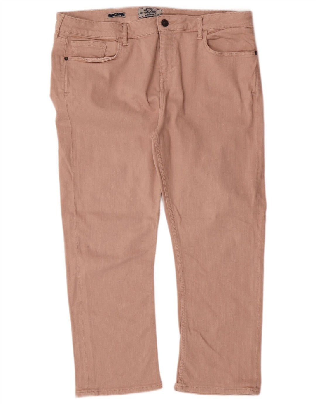 Calça jeans feminina FAT FACE UK 16 grande W34 L23 algodão rosa