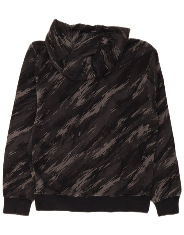 Nike Mens Hoodie Jumper XS Cinza Camuflagem Algodão