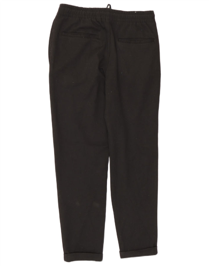 Calça casual masculina Zara pequena W30 L27 preta