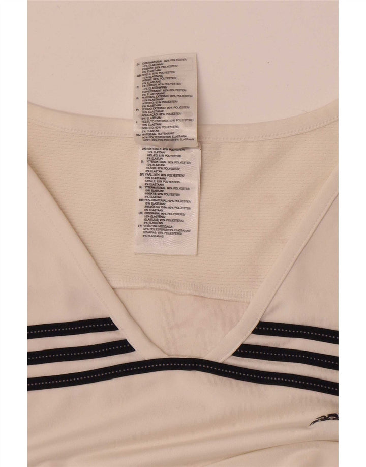 Camiseta Feminina Adidas Top UK 12 Médio Poliéster Branco