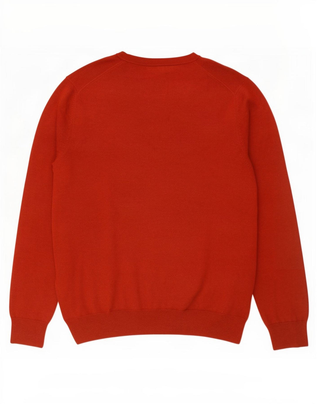 Suéter masculino Marks & Spencer com decote em V XL de algodão vermelho