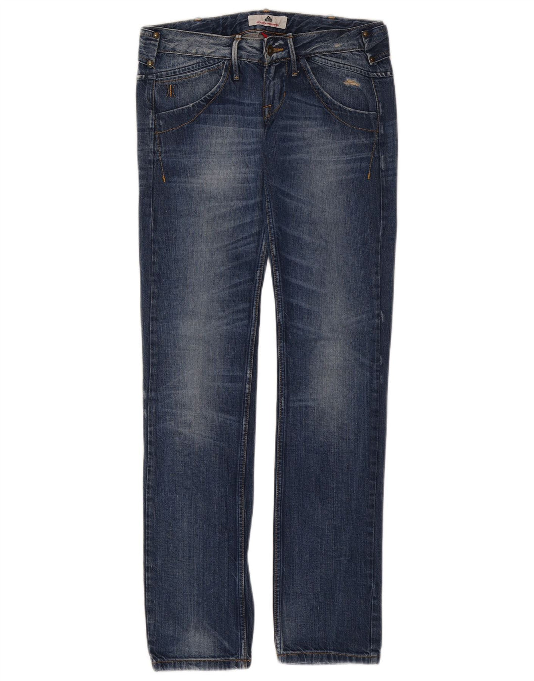 Calça Jeans Slim Feminina Fornarina W28 L33 Azul Algodão